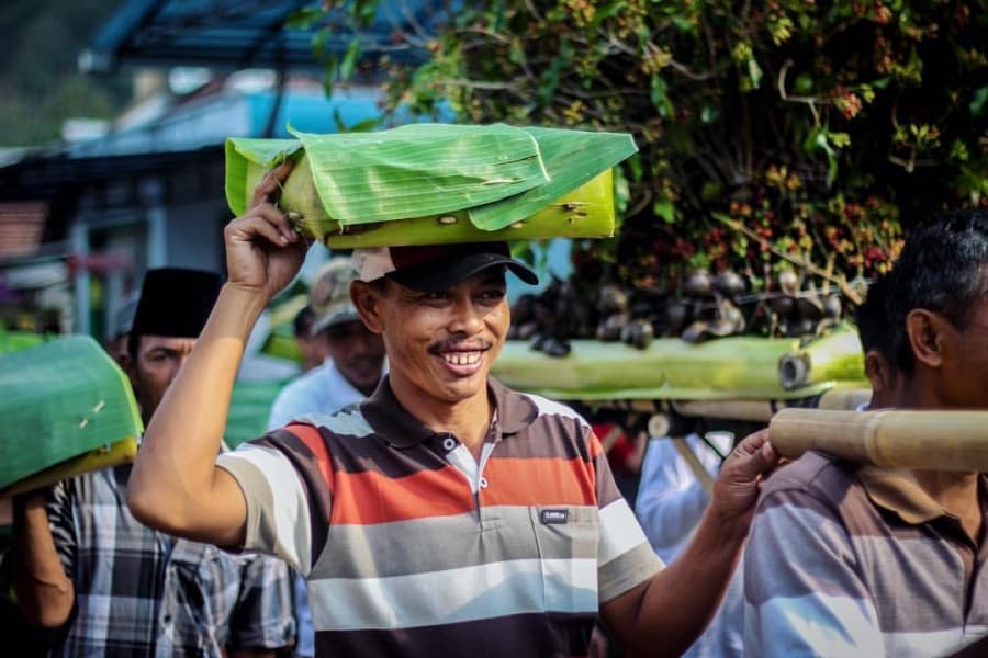 Tradisi Encekan. (Instagram) 