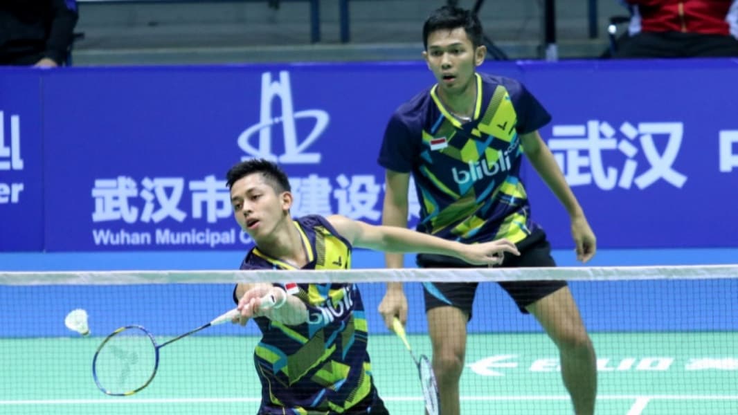 Ganda putra Fajar Alfian/Muhammad Rian Ardianto yang menentukan kelolosan Tim Thomas Indonesia ke babak Semifinal (Humas PBSI)