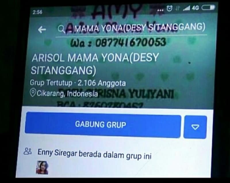 Bandar Arisol "Mama Yona" Jadi Tersangka Kasus Penipuan