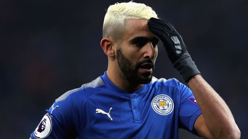 Riyad Mahrez saat bermain membela Leicester City. (Skysports.com)