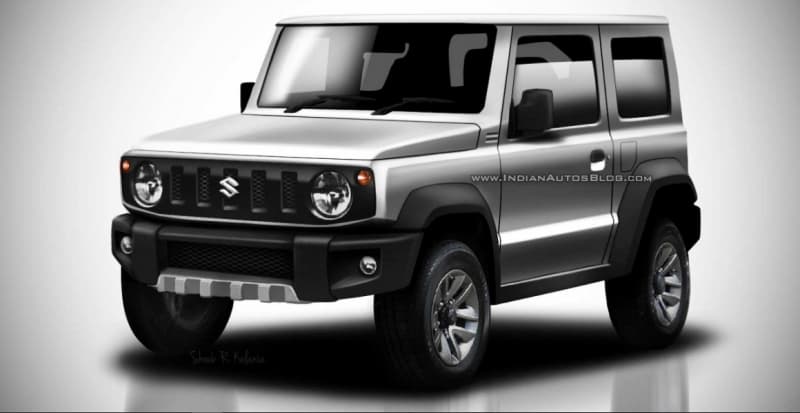 Bocoran tampilan Suzuki Jimny generasi terbaru yang akan dijual di Indonesia. (Indianautoblog.com)