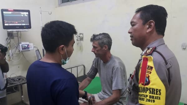 Boris Osmanov saat dirawat di rumah sakit. (Pantura7)