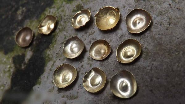 Harta karun peninggalan Kerajaan Sriwijaya. (Hartamusi.files.wordpress)