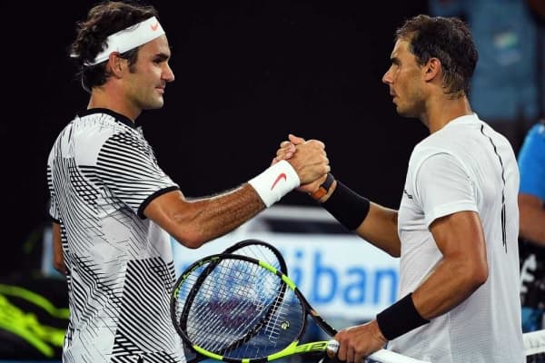 Roger Federer dan Rafael Nadal (Leadership)