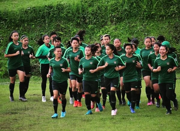 Timnas Putri saat berlatih. (Instagram/timnasputri)