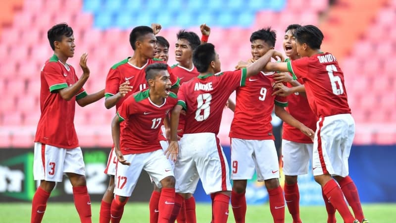 Timnas U-16 yang sedang berlaga di Turnamen Jenesys 2017 (Goa.coml)