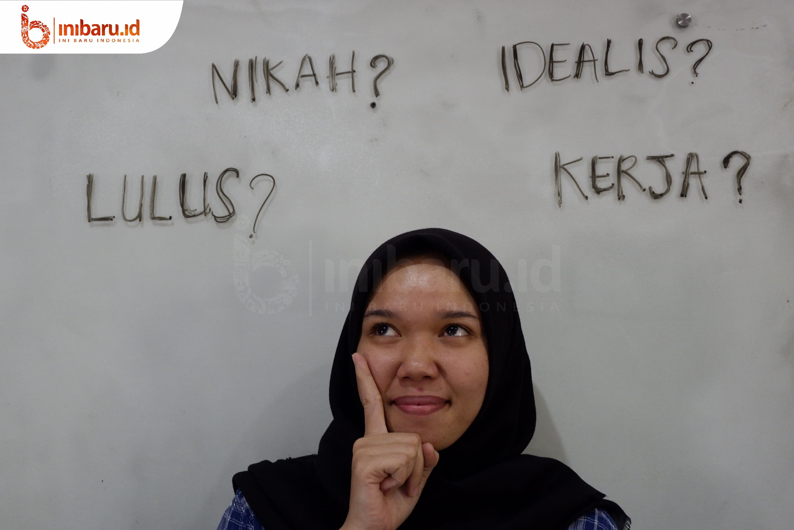 Berbagai pertanyaan pemicu "quarter life crisis". (Inibaru.id/Mayang Istnaini)