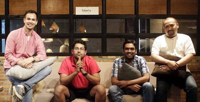 Dari kiri ke kanan: Christian Sutardi, Krisnan Menon, Srinivas Sista (Director of Operation Fabelio), dan Marsel Utoyo.