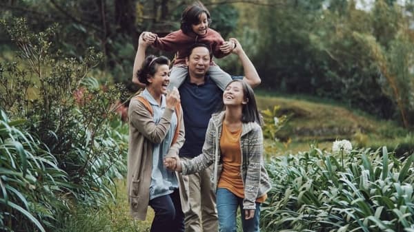 Pemeran film Keluarga Cemara. (Visinema Pictures)