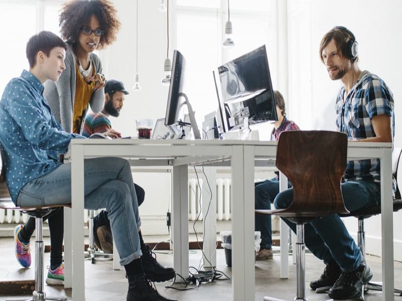 Pekerja millenials. (intipesan.com)