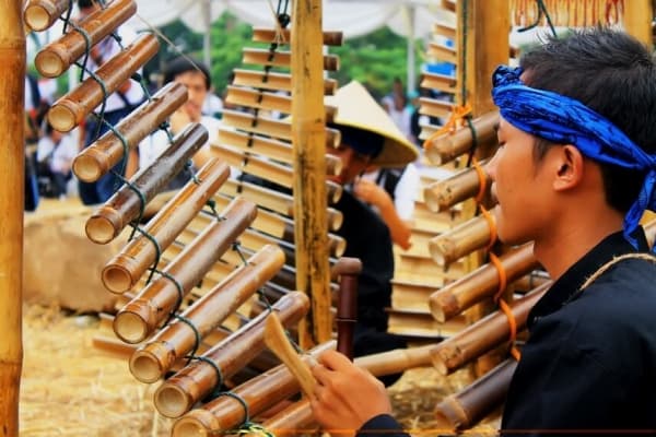 Calung, alat musik tradisional yang populer di Banyumas. (Rumahulin)