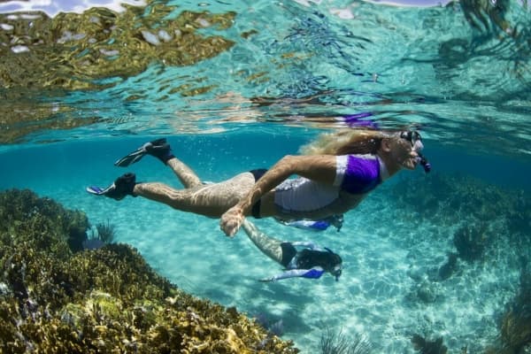 Serunya snorkeling. (Brasilmergulho)