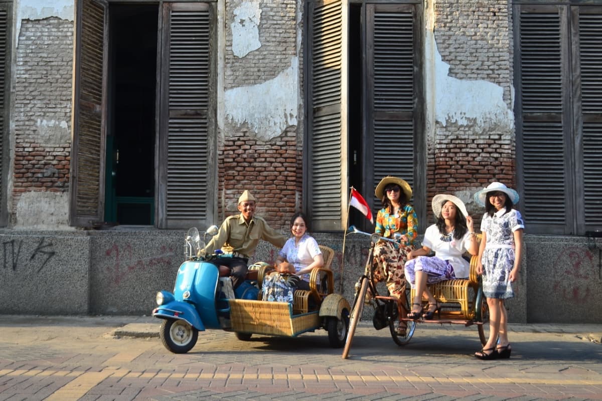 Kawasan Kotalama Semarang menjadi salah satu wisata tematik yang banyak dikunjungi wisatawan. (Gallery101.wordpress)