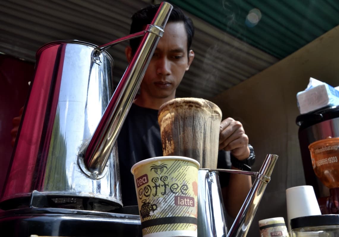Kopi Petung khas Pekalongan. (Detik)
