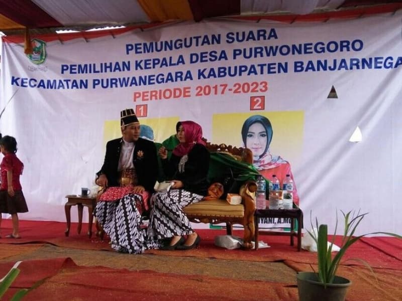 Kandidat Pilkades yang Didandani Laiknya Pengantin 