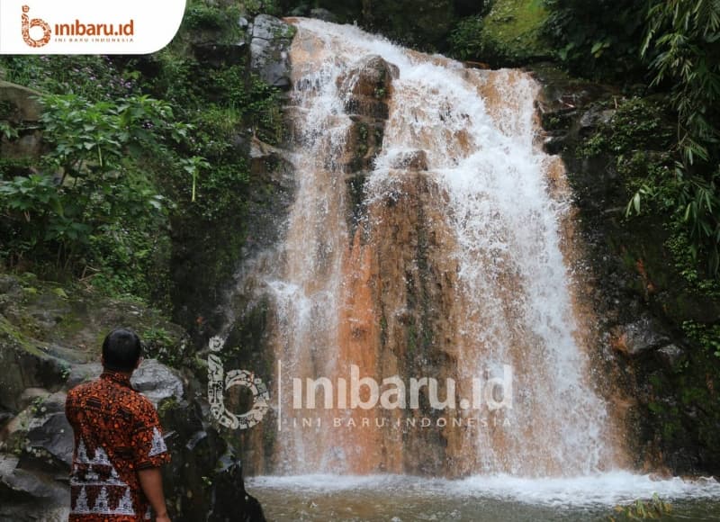Kecantikan Grojogan Klenting Kuning dari nama tokoh Legenda. (Inibaru.id/Hayyina Hilal)