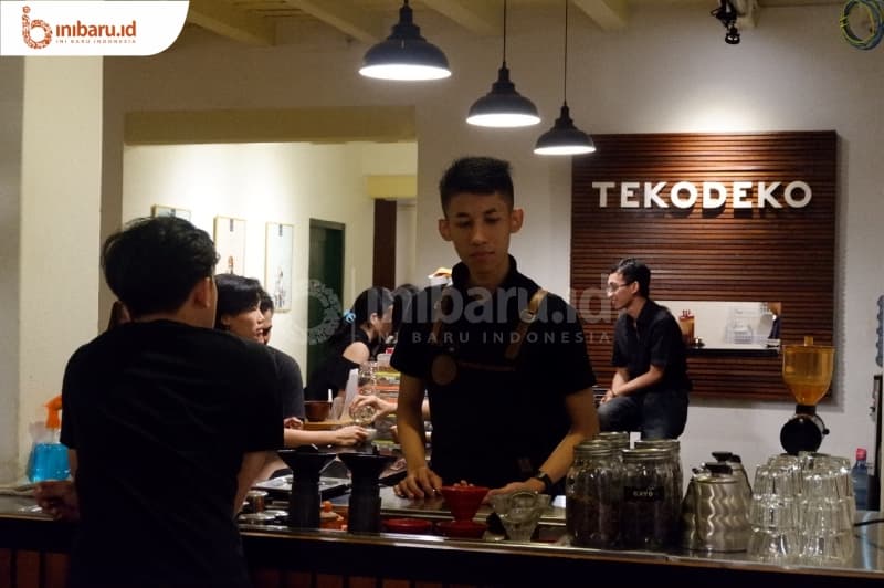 Dapur kopi ala Tekodeko Koffiehuis. (Inibaru.id/Hayyina Hilal)