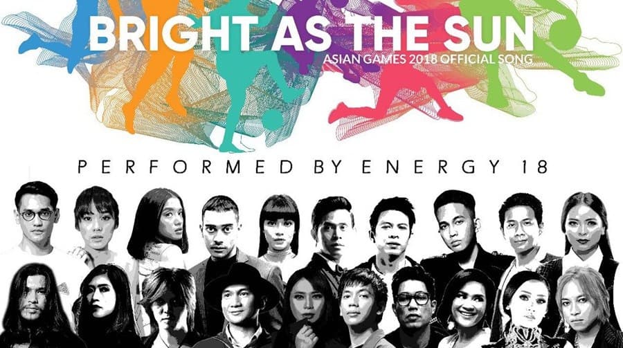 Senarai Official Song Asian Games 2018