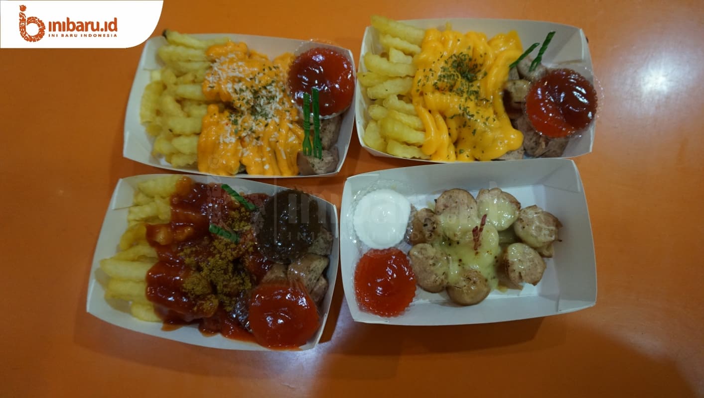 Menu-menu di Check Point Germany. (Inibaru.id/ Artika Sari)