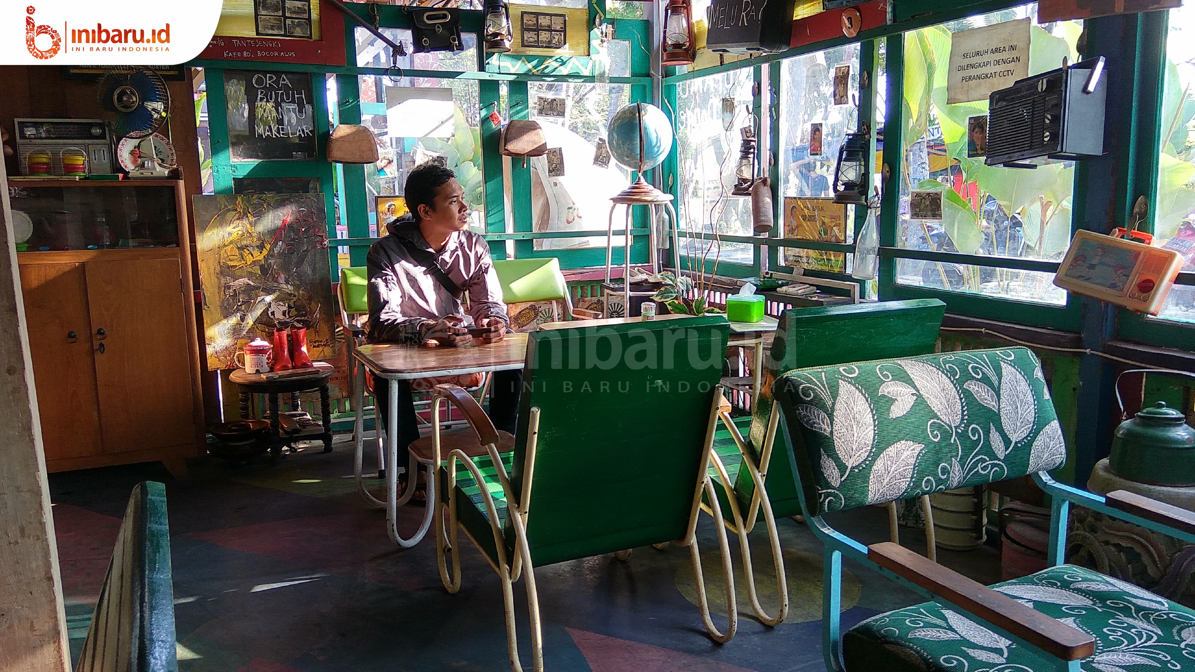 Kafe Bocor Alus, Tempat Makan Bagus di Yogyakarta untuk Para Pencinta Barang Klasik 