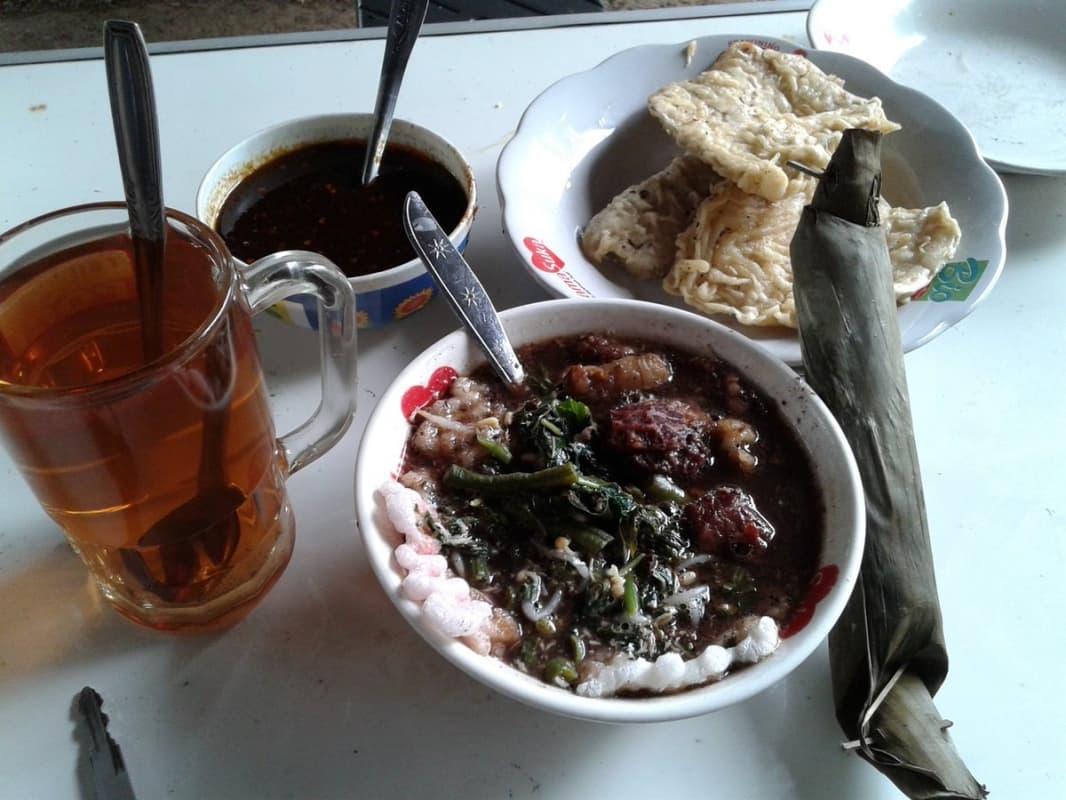 Kluban pindang tetel. (Twitter.com/Aslibatang)