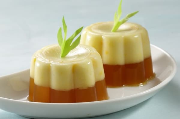 Puding jagung manis. (Grid)