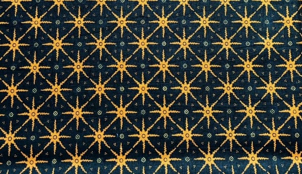 Motif bintang menjadi simbol cinta yang bersinar. (Medium)