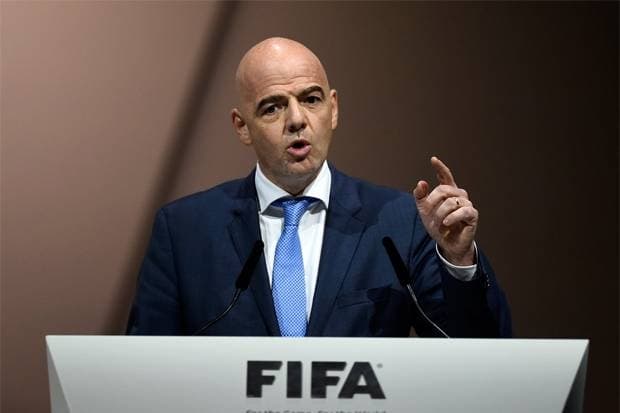 Presiden FIFA Gianni Infantiono. (FIFA.com)