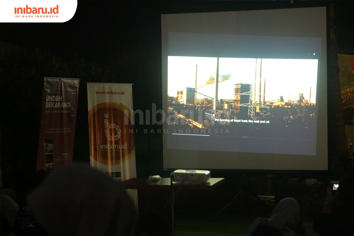 Peringatan Earth Hour 2019 di Hotel Harris Semarang. (Inibaru.id/ Annisa Dewi)