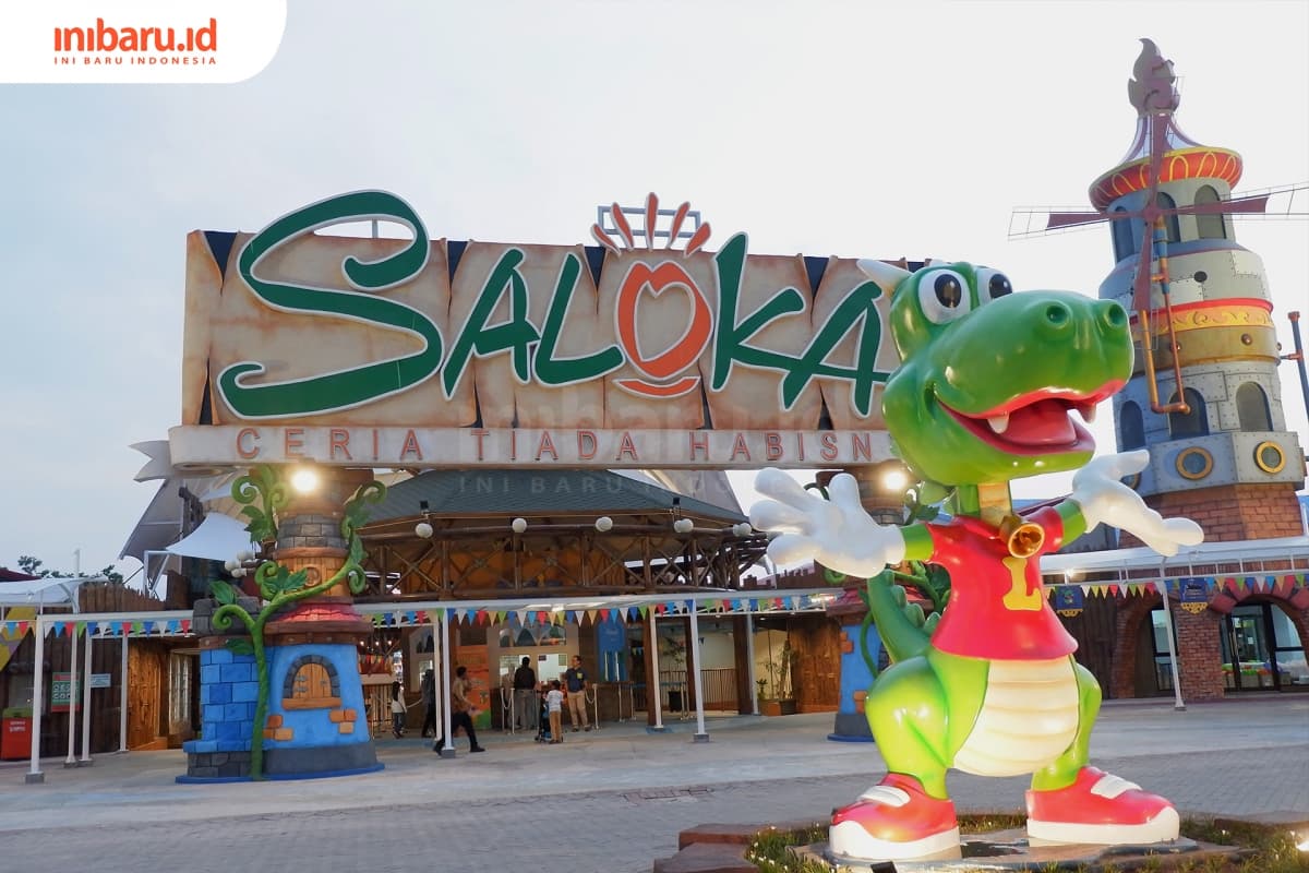 Saloka Park, objek wisata terbesar di Jawa Tengah yang menjadi kebanggan warga Kabupaten Semarang. (inibaru.id/ Sitha Afril)