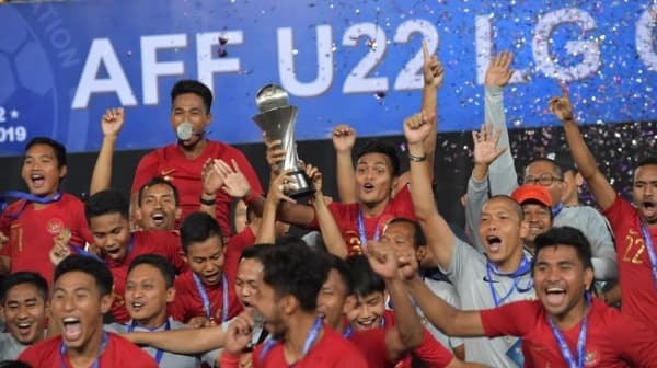 Indonesia berhasil menjadi juara mengalahkan Thailand dengan skor 2-1. (ANTARA FOTO/ Nyoman Budhiana)