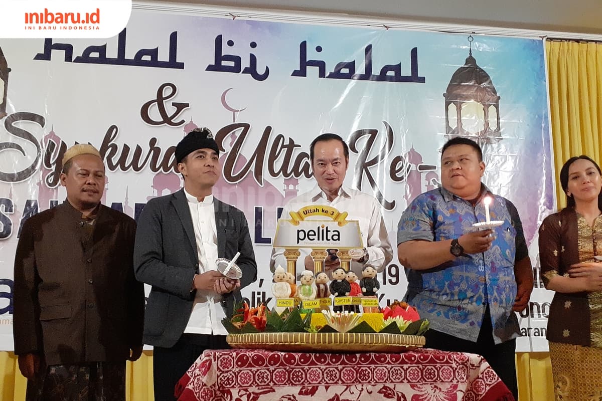Pemuka agama dan kepercayaan yang turut hadir di ulang tahun ketiga Persaudaraan Lintas Agama. (Inibaru.id/ Zulfa Anisah)