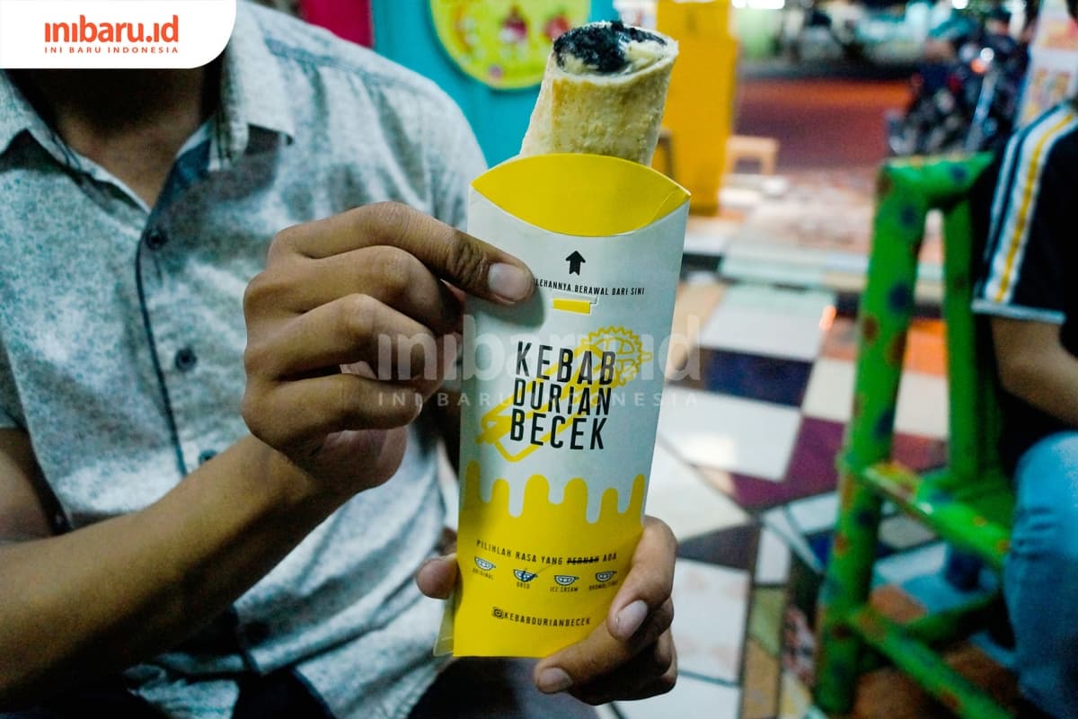 Mantap dan Sedapnya Kebab Durian Becek yang Lumer di Mulut