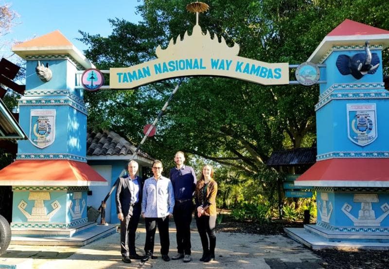 Gerbang Way Kambas di Taronga Zoo (Facebook/KJRI Sidney)