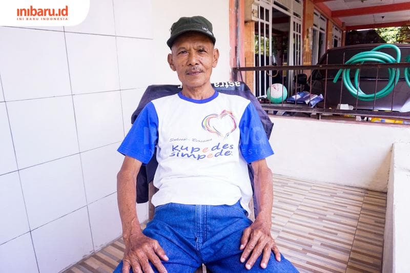Saeful Anwar (64), komentator sepakbola kawakan di RRI. (Inibaru.id/ Audrian F) <br>