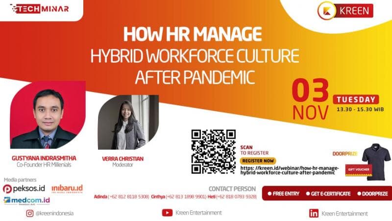 How HR Manage Hybrid Workforce Culture After Pandemic: Tantangan HR Menghadapi Perubahan
