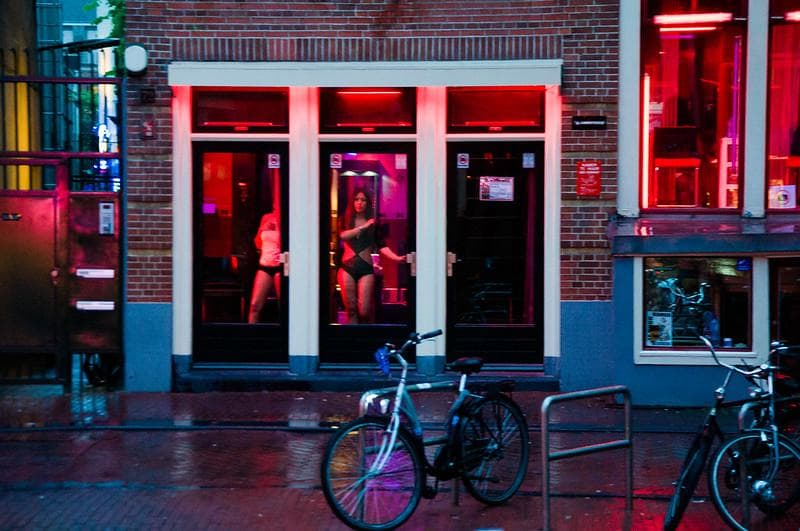 Red Light District di Amsterdam. (Flickr/

Mitch Altman)