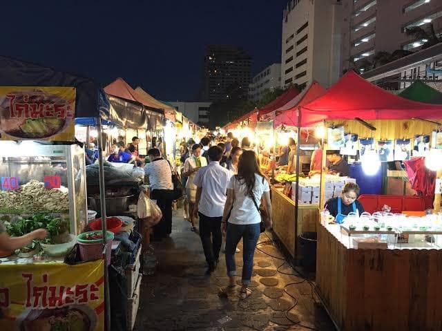 Pasar di Thailand. (Twitter/kasyan03)