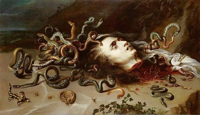 Medusa dikutuk oleh Athena. (AcientOriginz)<br>