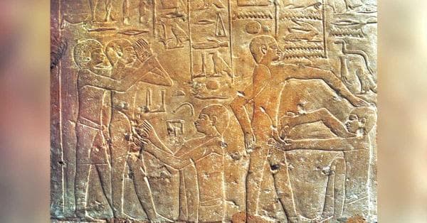 Relief di Saqqara. (Historia)