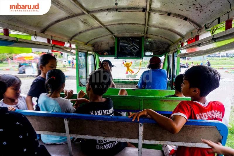 Asyiknya Naik Kereta Mini, Wahana Tamasya dan Hiburan Murah Masyarakat di Pinggiran Kota Semarang