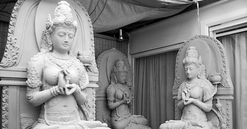 Patung Gayatri Rajapatni. (Historia)