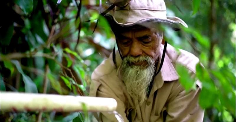 Mbah Sadiman. (Video&nbsp;Reuter.com/ Indonesian eco-warrior turns arid hills green)