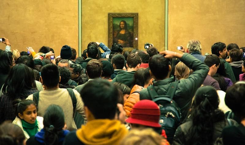 Lukisan Mona Lisa sangat terkenal. Kok bisa, ya? (Flickr/StephenRMelling)