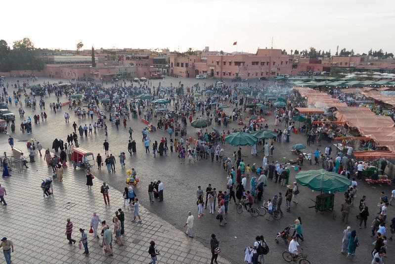 Marrakech di Maroko. (Flickr/

Thomas Letournel)