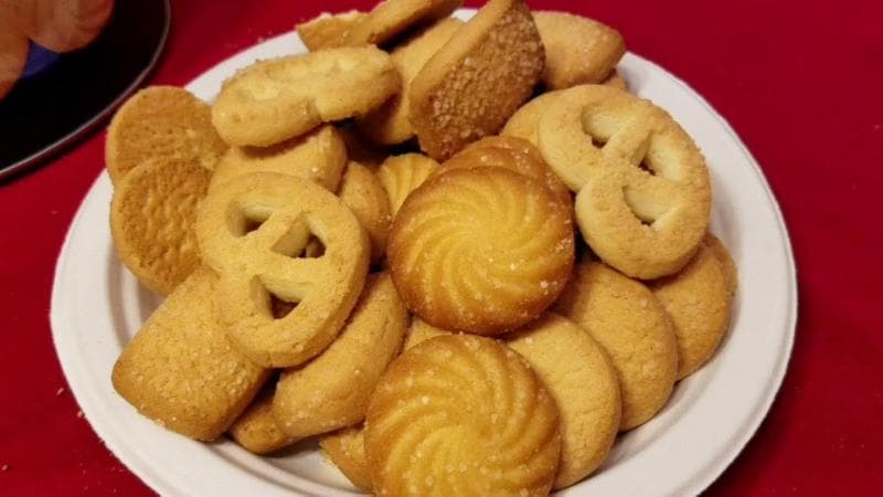 Danish butter cookies Monde digemari banyak orang saat Lebaran. (Youtube/Tenamesan)