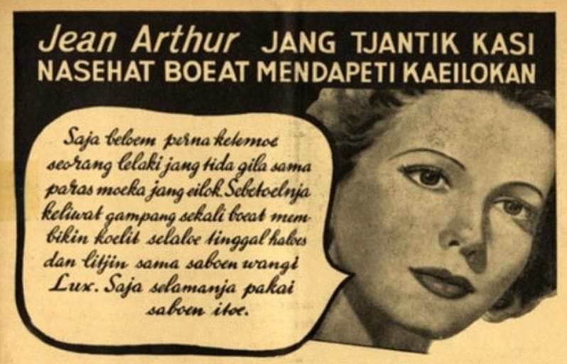 Iklan produk kecantikan di zaman Hindia Belanda. (Historia/Pandji Poestaka)