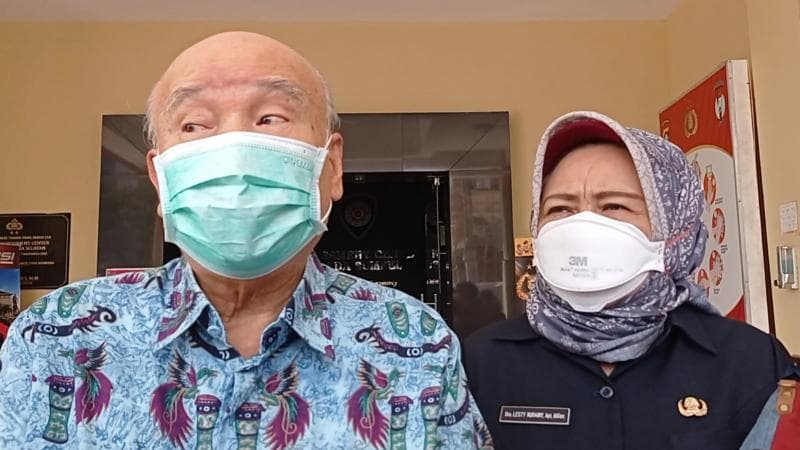 Dokter keluarga Akidi, Prof dr Hardi Darmawan ikut diinterogasi terkait kasus uang Rp 2 triliun ini. (Media Indonesia/Dwi Apriyani)