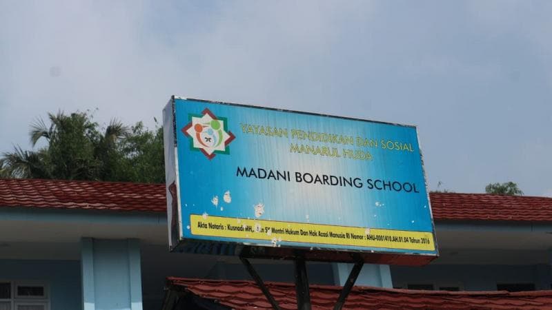 Salah satu lokasi kasus kekerasan seksual di pesantren yang ada di Bandung. (ayobandung.com/Muslim Yanuar Putra)