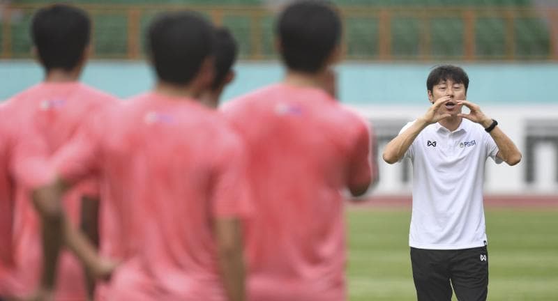 Dengan mengenal budaya Islam, Shin Tae-yong bisa membuat program kepelatihan yang tidak mengganggu waktu ibadah pemain Timnas Indonesia. (Media Indonesia/Antara)